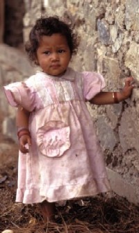 young Nepali girl